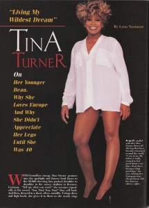 Tina Turner - Ebony magazine - September 1996 - 1
