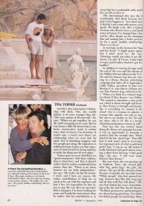 Tina Turner - Ebony magazine - September 1996 - 5