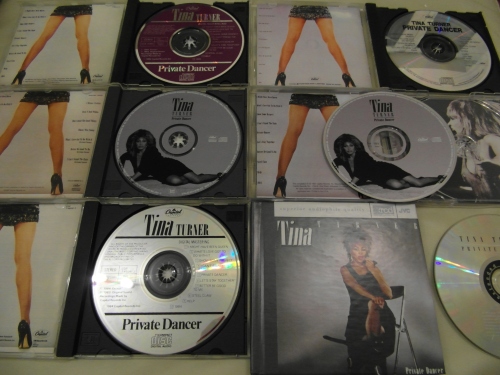 Tina Turner - Private Dancer - CD Releases - Front Covers